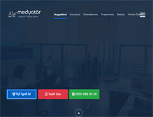 Tablet Screenshot of medyator.com.tr